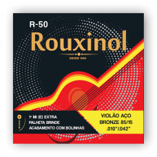 Corda Violão Aço Bronze 85/15 Rouxinol R 50