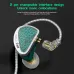 Fone de Ouvido KZ AS16 PRO Cyan - 16 Drives