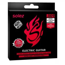 Encordoamento Solez 0.009 DLP Para Guitarra SLG9 GA
