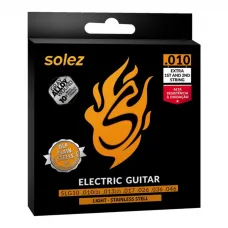 Encordoamento Solez 0.010 Para Guitarra SLG10 GA Encordoamento Solez 0.010 Para Guitarra SLG10 GA