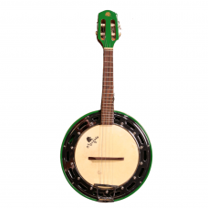 Banjo Marques Pintado Verde Ativo A-20 com Aro Cromado