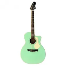 Violão Tagima Elétrico Grand Auditorium Rio Negro Surf Green
