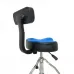 Banco para Bateria Spanking 23.4 com Encosto - Assento Azul