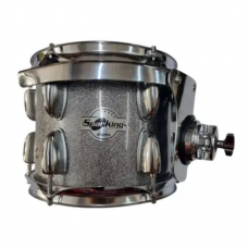 Tom 08 x 6.5 - 05 afinações com suspensão - Silver Sparkle