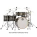 Bateria Mapex Armory Shell Pack 6 peças BD2218 - AR628SFU TK Bateria Mapex Armory Shell Pack 6 peças BD2218 - AR628SFU TK