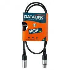 Cabo Balanceado Datalink Pop XLR 1m Cabo Balanceado Datalink Pop XLR 1m