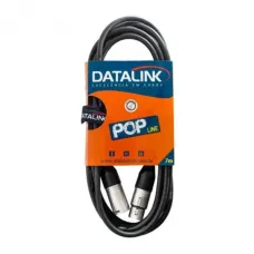 Cabo Balanceado Datalink Pop XLR 7m Cabo Balanceado Datalink Pop XLR 7m