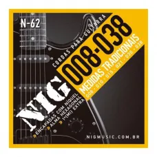 Corda NIG Guitarra 008-038 Tradicional N 62
