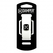 Abafador Damper SM de Couro Branco  DSSM01