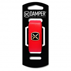 Abafador Damper MD de Couro Vermelho - DSMD04