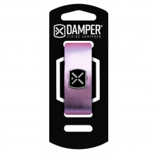Abafador Damper SM Couro Roxo Metálico - DMSM07