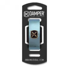 Abafador Damper MD Couro Azul Metálico DMMD06