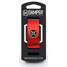 Abafador Damper MD Couro Vermelho Metálico - DMMD04