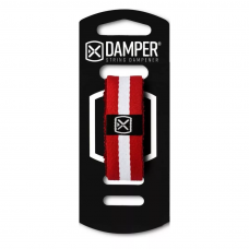 Abafador Damper SM Poliester Listra Vermelho - DKSM10