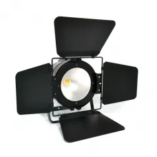 Par Led Cob 200w Branco Quente E Frio Com Bandoor Showtech