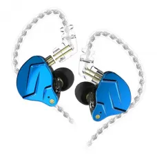 Fone de Ouvido KZ ZSN PRO X Azul - 4 Drives com Reforço de Grave