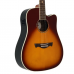Violão Tagima Folk Elétrico Aço Toronto CherryBurst com Bag