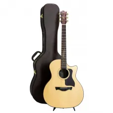 Violão Tagima Medium Jumbo Elegance Signature Oliver Grace NTOP   Case Rígido
