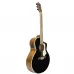 Violão Tagima Jumbo Elétrico Aço Florens Flamed Okoume FS-700 Black