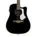 Violão Tagima Folk Elétrico Aço Florens Flamed Okoume FS-200 Black