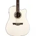 Violão Tagima Folk Cutaway Elétrico Aço Swell Deluxe Olimpic White