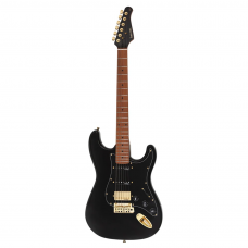 Guitarra Benson Stratocaster Hss Hardy S 902 M BK/BK MH Gold   Bag