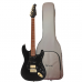 Guitarra Benson Stratocaster Hss Hardy S 902 M BK/BK MH Gold   Bag