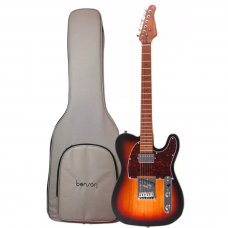 Guitarra Benson Telecaster Hardy T 905 M 3TS/TT Chrome   Bag