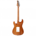 Guitarra Benson Stratocaster Hardy S MD M BLB/WP Chrome   Bag