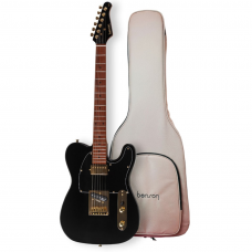 Guitarra Benson Telecaster Hardy T 905 M BK/BK MH Gold   Bag
