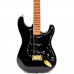 Guitarra Benson Stratocaster 3s Hardy S 901 M BK/BK Gold   Bag