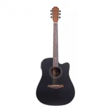 Violão Benson Dread Aço GD100CE BKS Black Satin