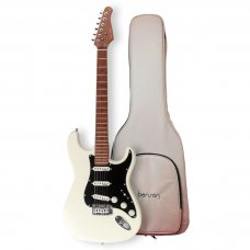 Guitarra Benson Stratocaster Hardy S 901 M OW/BK Chrome