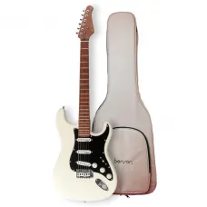 Guitarra Benson Stratocaster Hardy S 901 M OW/BK Chrome