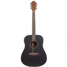 Violão Benson Dread Aço GD100E BKS Black