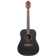 Violão Benson Dread Aço GD100E BKS Black