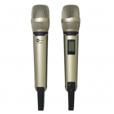Microfone Duplo Sem Fio MJ Áudio K-9000
