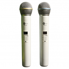 Kit Microfone Duplo Sem Fio MJ Áudio KU-52