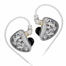Fone de Ouvido KZ AS24 Silver - 24 Drivers