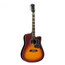Violão Folk Aço Eq Michael Galaxy VM925DTC ST