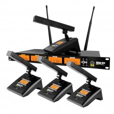 Kit de Microfones de Mesa 4 Unidades SKP CONFERENCE 4 Kit de Microfones de Mesa 4 Unidades SKP CONFERENCE 4