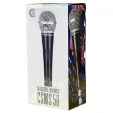 Microfone com Fio Custom Sound CSMS 58 Microfone com Fio Custom Sound CSMS 58