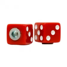 Par de Dados para Bateria Vermelho Liverpool
