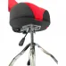 Banco de Bateria com Encosto 23.5 Vermelho Spanking