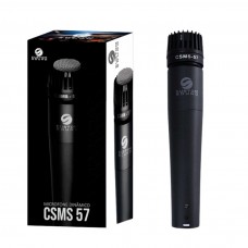 Microfone com Fio Dinâmico Custom Sound CSMS 57 Microfone com Fio Dinâmico Custom Sound CSMS 57