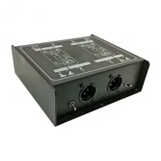 Direct Box Passivo Stereo Custom Sound CSDI 02