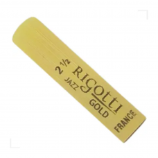 Palheta para Sax Alto 2 1/2 Medium Rigotti - UNIDADE Palheta para Sax Alto 2 1/2 Medium Rigotti - UNIDADE