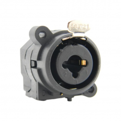 Conector Combo XLR e P10 Santo Angelo Conector Combo XLR e P10 Santo Angelo