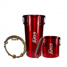 KIT RESENHA 2 - PANDEIRO INICIANTE, REBOLO 10 KIT RESENHA 2 - PANDEIRO INICIANTE, REBOLO 10