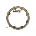 PANDEIRO SL 12'' 8 AFIN 21(7) DOURADO ENVER. PELE CRISTAL - GOPE 647SLEP